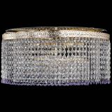 Люстра Милан капель оптикон Фиолетовая в Самаре