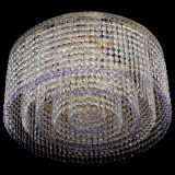 Люстра Милан капель оптикон Фиолетовая в Самаре