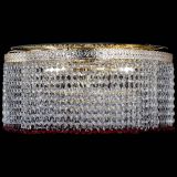 Люстра Милан капель оптикон Красная в Самаре