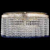 Люстра Милан капель оптикон Синяя в Самаре