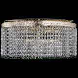 Люстра Милан капель оптикон Зеленая в Самаре