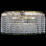 Люстра Милан капель оптикон Зеленая в Самаре