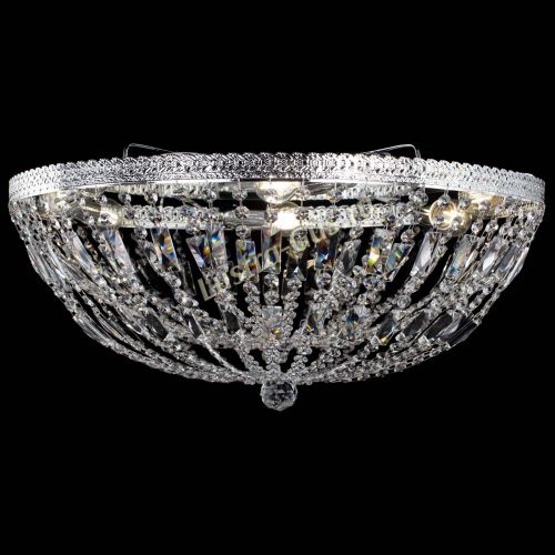 Люстра Милан Купол с пластинками №6 в Самаре Гусь Хрустальный