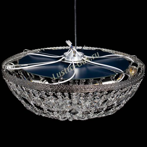 Люстра Милан Купол с пластинками №6 в Самаре Гусь Хрустальный