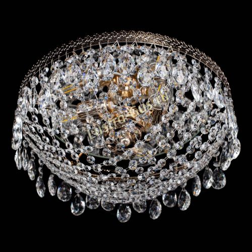 Люстра Милан Сетка с журавликами в Самаре Гусь Хрустальный