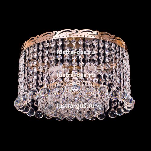 Люстра Анжелика 3 лампы + низ 2 в Самаре Гусь Хрустальный