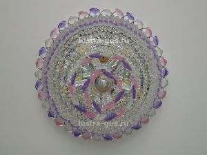 Люстра Катерина дубик цветная в Самаре отзыв и фото покупателя