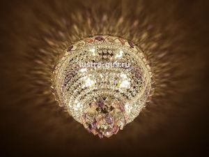 Люстра Катерина дубик цветная в Самаре отзыв и фото покупателя