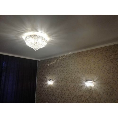 Люстра Кольцо пирамида шар 30 мм в Самаре Гусь Хрустальный