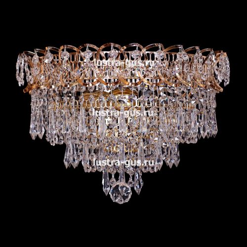 Люстра Крокус 3 лампы карандаш большой в Самаре Гусь Хрустальный