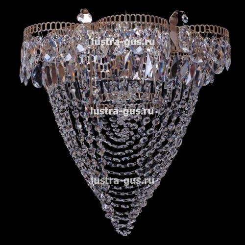 Люстра Ромашка с зеркалом водоворот в Самаре Гусь Хрустальный