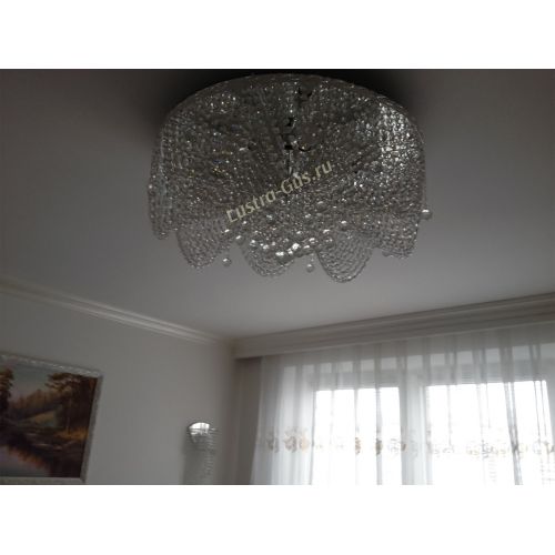 Люстра Виктория шар большая в Самаре Гусь Хрустальный