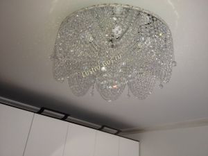 Люстра Виктория шар большая в Самаре отзыв и фото покупателя