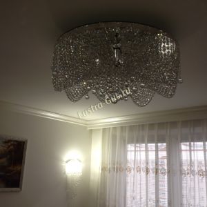 Люстра Виктория шар большая в Самаре отзыв и фото покупателя