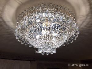 Люстра Водопад шар в Самаре отзыв и фото покупателя