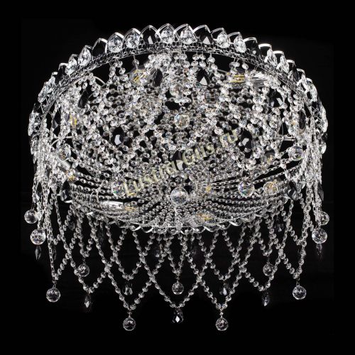 Люстра Паутинка черная в Самаре Гусь Хрустальный