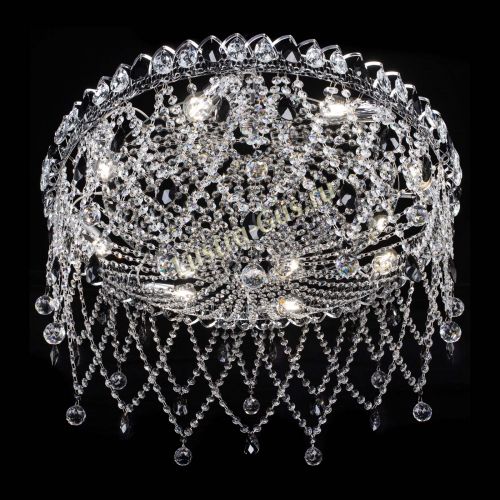 Люстра Паутинка черная в Самаре Гусь Хрустальный