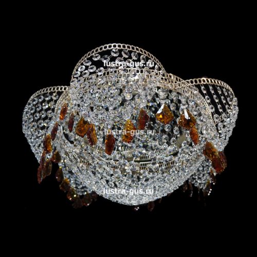 Люстра Вектор Подсолнух цветная в Самаре Гусь Хрустальный