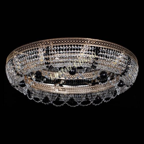 Люстра Снежинка Венеция №10 черная в Самаре Гусь Хрустальный