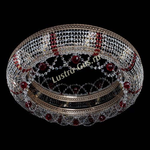 Люстра Снежинка Венеция №10 красная в Самаре Гусь Хрустальный