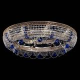 Люстра Снежинка Венеция №10 синяя в Самаре