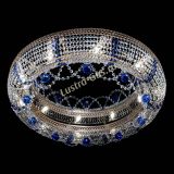 Люстра Снежинка Венеция №10 синяя в Самаре