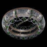 Люстра Снежинка Венеция №10 зеленая в Самаре