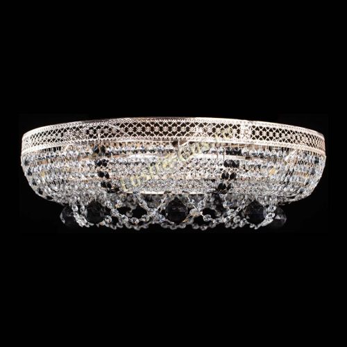 Люстра Снежинка Венеция №8 черная в Самаре Гусь Хрустальный