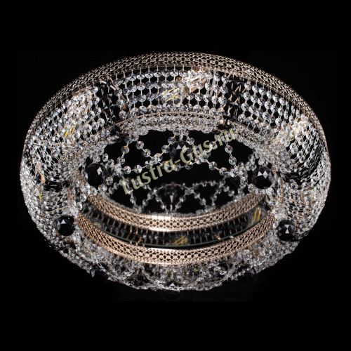 Люстра Снежинка Венеция №8 черная в Самаре Гусь Хрустальный