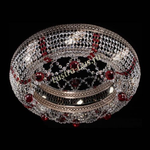 Люстра Снежинка Венеция №8 красная в Самаре Гусь Хрустальный