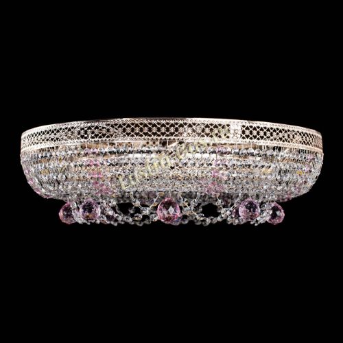 Люстра Снежинка Венеция №8 синяя в Самаре Гусь Хрустальный