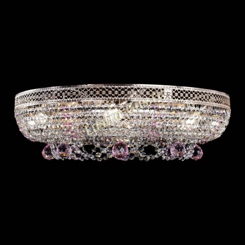 Люстра Снежинка Венеция №8 синяя в Самаре Гусь Хрустальный