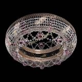 Люстра Снежинка Венеция №8 синяя в Самаре