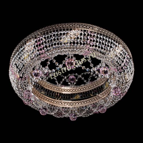 Люстра Снежинка Венеция №8 синяя в Самаре Гусь Хрустальный