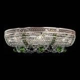 Люстра Снежинка Венеция №8 зеленая в Самаре