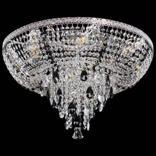 Люстра Токката Пирамида журавлик черная в Самаре Гусь Хрустальный