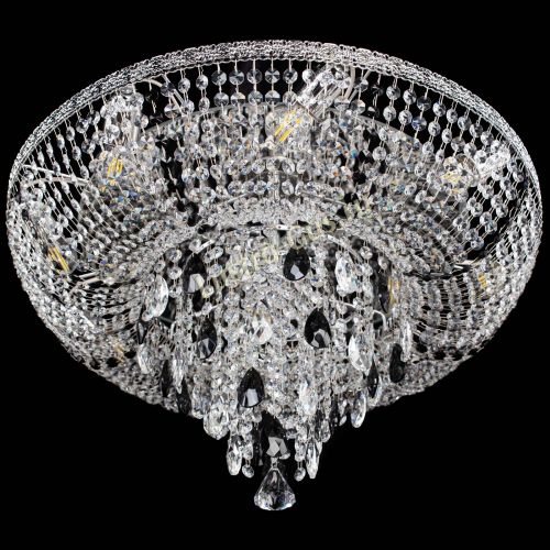 Люстра Токката Пирамида журавлик черная в Самаре Гусь Хрустальный