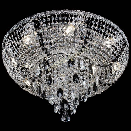 Люстра Токката Пирамида журавлик черная в Самаре Гусь Хрустальный