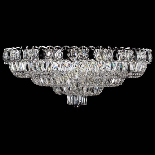 Люстра Тройное Кольцо пластинка черная в Самаре Гусь Хрустальный