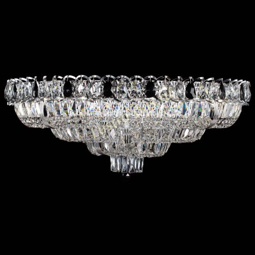 Люстра Тройное Кольцо пластинка черная в Самаре Гусь Хрустальный