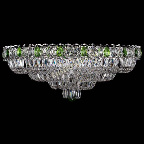 Люстра Тройное Кольцо пластинка зеленая в Самаре Люстра Тройное Кольцо пластинка зеленая в Самаре