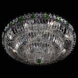 Люстра Тройное Кольцо пластинка зеленая в Самаре Люстра Тройное Кольцо пластинка зеленая в Самаре