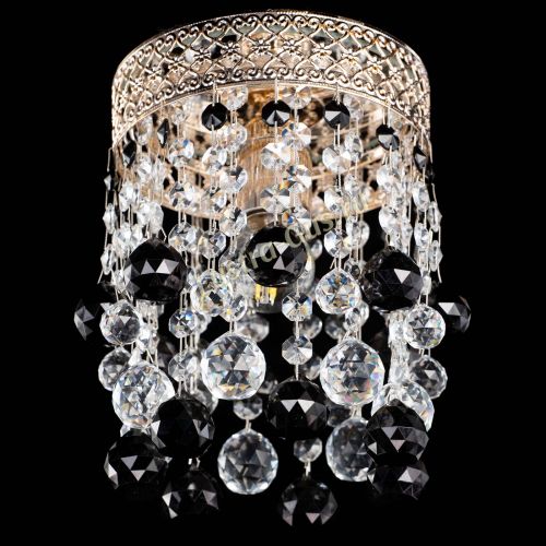 Люстра Венеция №1 шар черная в Самаре Гусь Хрустальный