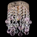 Люстра Венеция №1 шар розовая в Самаре