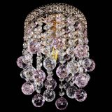 Люстра Венеция №1 шар розовая в Самаре