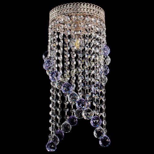 Люстра Венеция №1 Сигма фиолетовая в Самаре Гусь Хрустальный