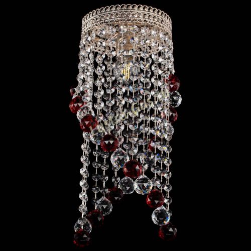 Люстра Венеция №1 Сигма красная в Самаре Гусь Хрустальный