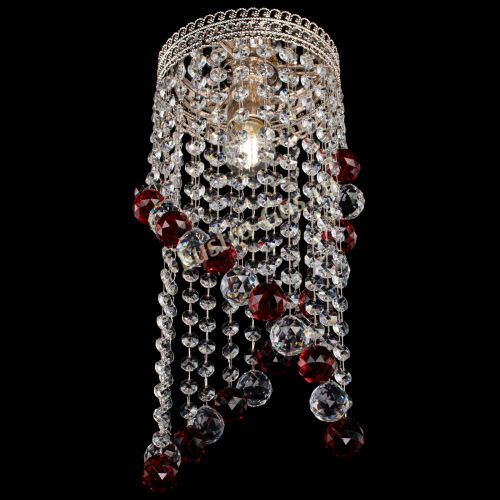 Люстра Венеция №1 Сигма красная в Самаре Гусь Хрустальный