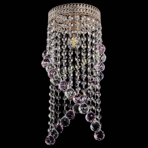 Люстра Венеция №1 Сигма розовая в Самаре Гусь Хрустальный