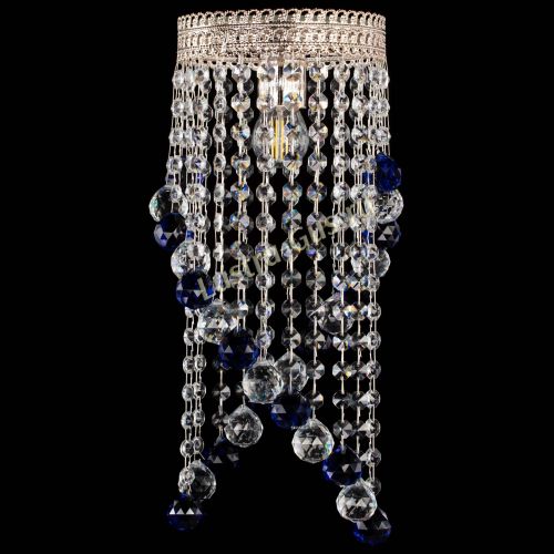 Люстра Венеция №1 Сигма синяя в Самаре Гусь Хрустальный